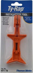 Thomas & Betts - 3/32 to 0.184 Inch Wide, 18 to 50 Lb. Tensile Strength, Plastic Cable Tie Installation Tool - Manual Actuation, RoHS Compliant - Apex Tool & Supply