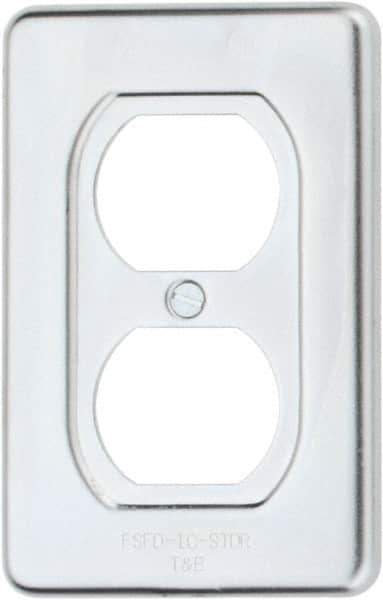 Thomas & Betts - Electrical Outlet Box Steel Device Cover - Apex Tool & Supply