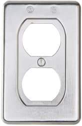 Thomas & Betts - Electrical Outlet Box Steel Device Cover - Apex Tool & Supply
