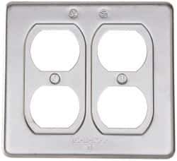 Thomas & Betts - Electrical Outlet Box Steel Device Cover - Apex Tool & Supply