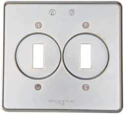 Thomas & Betts - Electrical Outlet Box Steel Device Cover - Apex Tool & Supply