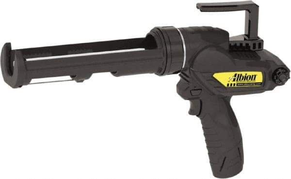 Albion Engineering - 10 oz Half Barrel Frame Battery Caulk/Adhesive Applicator - Use with Single Cartridges - Apex Tool & Supply