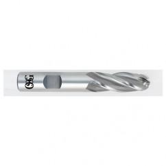 7/8" Dia. - 4-1/8" OAL - Bright HSS Co-Center Cut SE EM - 4 FL - Apex Tool & Supply