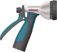 Gilmour - Garden Hose Rear Trigger Watering Nozzle - Aluminum, Zinc - Apex Tool & Supply
