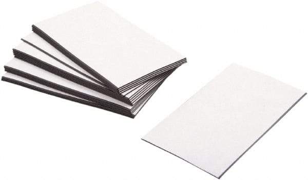 Baum/Gartens - 2" Wide x 3-1/2" Long, White Paper Business Cards - For Business Cards - Apex Tool & Supply