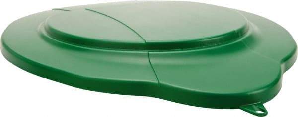 Vikan - 5 Gal Polypropylene Pail Lid - Green, For Use with Vikan 5 Gal Pail - Apex Tool & Supply