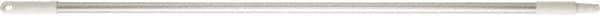 Vikan - 52 x 1" Aluminum Squeegee Handle - European Threaded Connection, White - Apex Tool & Supply