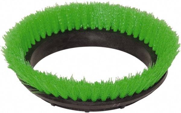 Bissell - Scrubbing Brush - 12" Machine, Blue Pad, Polyester - Apex Tool & Supply