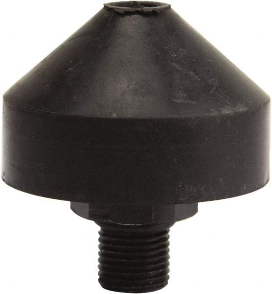 Value Collection - Blow Gun Rubber Tip - 1/4 NPT, 1.6" Hose Length - Apex Tool & Supply