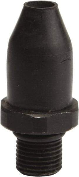 Value Collection - Blow Gun Rubber Tip - 1/4 NPT, 1.4" Hose Length - Apex Tool & Supply