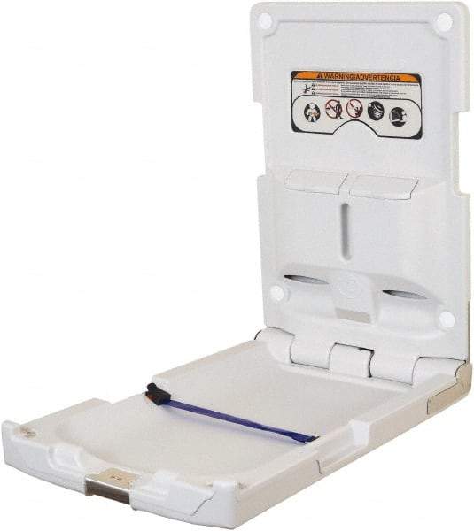 World Dryer - Polyethylene Baby Changing Station - 20" Long x 4.2969" High x 20" Wide - Apex Tool & Supply