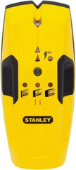 Stanley - 1-1/2" Deep Scan Stud Finder - 9V Battery, Wood, Metal - Apex Tool & Supply