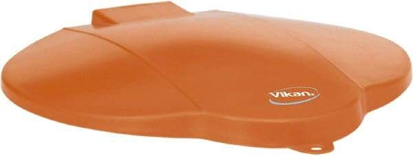 Vikan - 3 Gal Polypropylene Pail Lid - Orange, For Use with 5692 - Apex Tool & Supply