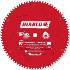 Freud - 10" Blade Diam, 100 Teeth, Carbide-Tipped Cold Saw Blade - 5/8" Arbor Hole Diam, 0.071" Blade Thickness - Apex Tool & Supply