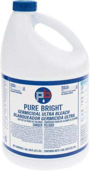 Value Collection - 128 oz Bleach - Liquid - Apex Tool & Supply