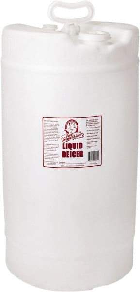 Bare Ground Solutions - 15 Gal Pail Magnesium Chloride Liquid - Effective to -20°F - Apex Tool & Supply