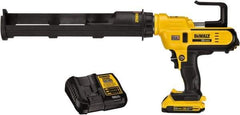 DeWALT - 29 oz Half Barrel Battery Caulk/Adhesive Applicator - Use with 29 oz Adhesive Cartridges - Apex Tool & Supply