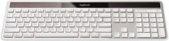 Logitech - Silver Wireless Keyboard - Use with Mac OS X 10.4 & Later - Apex Tool & Supply