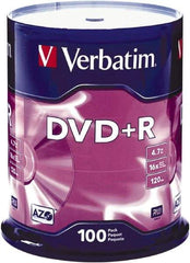 Verbatim - Silver DVD+R Disc - Use with CD, DVD - Apex Tool & Supply