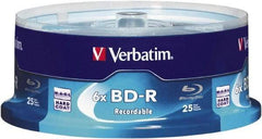 Verbatim - White Blu-Ray Disc - Use with BD-R - Apex Tool & Supply