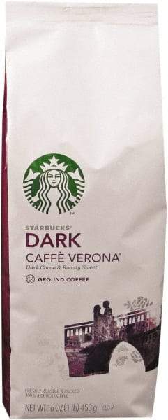 Starbucks - Coffee, Verona, Ground, 1 Lb Bag - Apex Tool & Supply