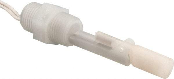 Madison - 1/2" Thread, 100 Max psi, 105°F Max, Liquid Level Side-Mounted Switch - 0.5 Float SG, General Purpose, Highly Acidic Conditions - Apex Tool & Supply
