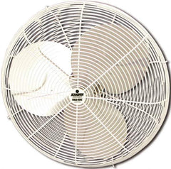 Schaefer Ventilation Equipment - 24" Blade, 1/4 hp, 5,100 Max CFM, Single Phase Non-Oscillating Fan - 3/2.2 Amps, 115 Volts, 2 Speed - Apex Tool & Supply