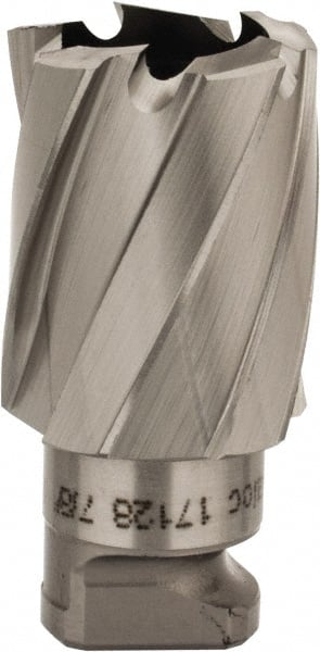Hougen - 7/8" Diam x 3/4" Deep Cobalt Annular Cutter - Apex Tool & Supply