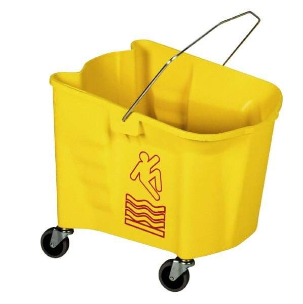 Continental - 26 Qt Plastic Bucket - Yellow - Apex Tool & Supply