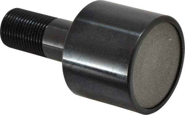 Accurate Bushing - 2" Roller Diam x 1-11/16" Width, 7/8" Stud Diam x 2" Length, Plain Load Roller - Steel, 1-1/8" Thread Length, 7/8-14 Thread, 3,490 Lb Dynamic Cap, 2,000 Lb Static Cap - Apex Tool & Supply