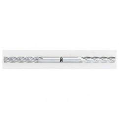 3/32 x 3/16 x 9/32 x 2-5/8 4 Fl HSS-CO Square Center Cutting End Mill - Bright - Apex Tool & Supply