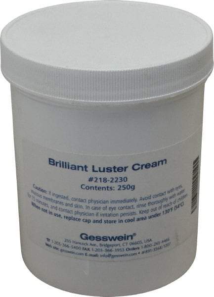 Made in USA - 250 g Polishing Compound - Use on Aluminum, Brass, Bronze, Chrome & Steel - Apex Tool & Supply