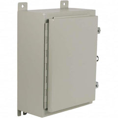 Wiegmann - NEMA 12 Steel Standard Enclosure with Hinged Cover - Apex Tool & Supply