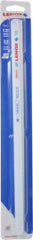 Lenox - 12" Long, 32 Teeth per Inch, Bi-Metal Hand Hacksaw Blade - Toothed Edge, 1/2" Wide x 0.025" Thick, Flexible - Apex Tool & Supply