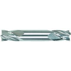 1/4'' Dia. - 2-1/2'' OAL - Micrograin Carbide - Center Cut DE EM-4 FL - Apex Tool & Supply