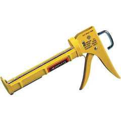 White Lightning - 10 oz Half Barrel Manual Caulk/Adhesive Applicator - Use with Single Cartridges - Apex Tool & Supply