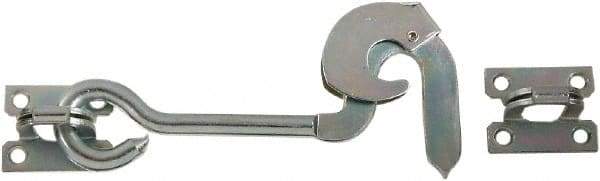 National Mfg. - 8" Bar Latch Length, Steel Gate Latch - Zinc Plated - Apex Tool & Supply