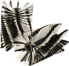 Trynex - 48" Long x 16" Wide Rotary Snow Brush - 16 Single Row Stiff Bristles, For SWB-480 - Apex Tool & Supply