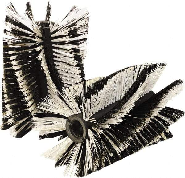 Trynex - 32" Long x 12" Wide Rotary Snow Brush - 12 Single Row Stiff Bristles, For SWB-320 - Apex Tool & Supply