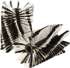 Trynex - 32" Long x 12" Wide Rotary Snow Brush - 12 Single Row Stiff Bristles, For SWB-320 - Apex Tool & Supply