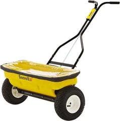 Trynex - 160 Lb Polyethylene Walk Behind Drop Landscape Spreader - 12" Pneumatic Wheels - Apex Tool & Supply