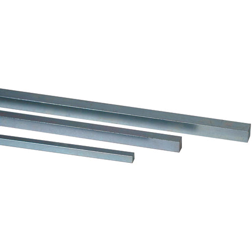 12mm × 10mm Stainless Steel Keystock 12″ Length - Exact Industrial Supply