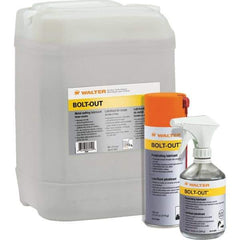 WALTER Surface Technologies - 20 mL Bottle with Moly Penetrant/Lubricant - Black, -4°F to 482°F - Apex Tool & Supply