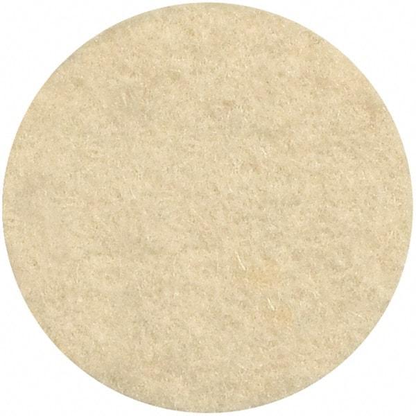 WALTER Surface Technologies - 2" Diam, Unmounted Buffing Wheel - Quick Change Felt Disc - Apex Tool & Supply