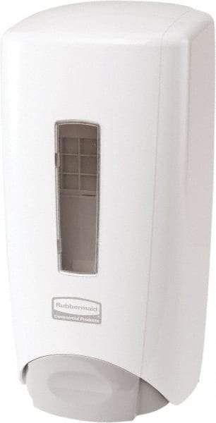 Rubbermaid - 1000 to 1300 mL Foam/Liquid Hand Soap Dispenser - Plastic, Wall Mounted, White - Apex Tool & Supply