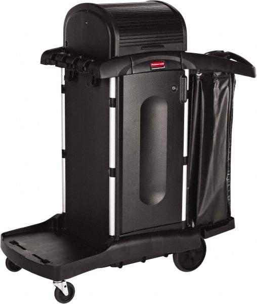 Rubbermaid - Aluminum & Structural Web Plastic Janitor Cart - 559mm Width, 1,225.55mm Long - Apex Tool & Supply