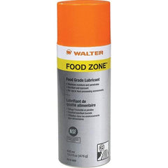 WALTER Surface Technologies - 400 mL Aerosol Penetrant/Lubricant - Light Yellow, 14°F to 356°F, Food Grade - Apex Tool & Supply