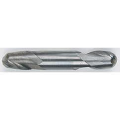 5/32 Dia. - 2 OAL - Solid Carbide - TiAlN-Ball Nose DE EM-2 FL - Apex Tool & Supply