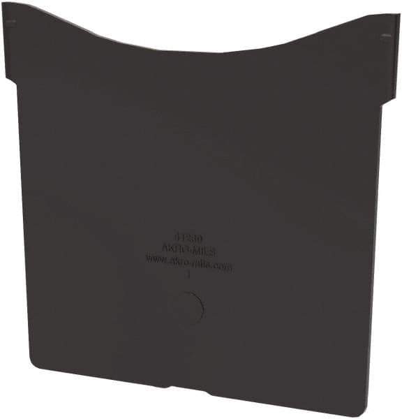 Akro-Mils - 4.7" Wide x 4.3" High, Black Bin Divider - Use with Akro-Mils - 30230 - Apex Tool & Supply