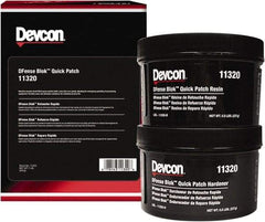 Devcon - 1 Lb Pail Two Part Epoxy - 4 min Working Time, 2,495 psi Shear Strength - Apex Tool & Supply